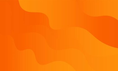 Soyut sarı turuncu Geometrik zemin. Turuncu renk vektör tasarımı ile akışkan şekiller