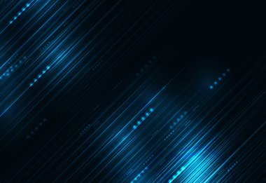 soyut mavi uçak teknoloji iletişim kurmak, arka plan, vektör