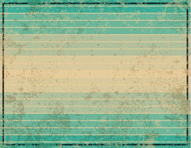 Yaz vintage, vektör çizim seti 