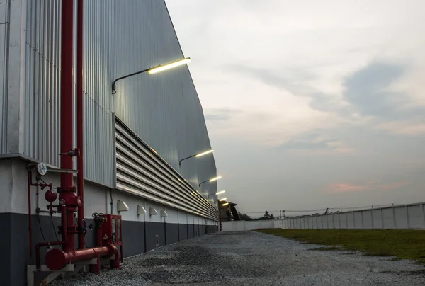 Warehouse evening — Stock Photo, Image