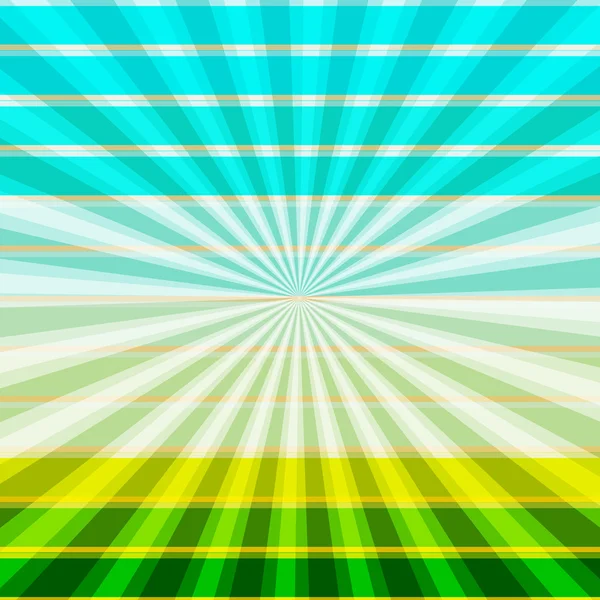Luz rayos naturales color de la luz, vector de ilustración — Vector de stock