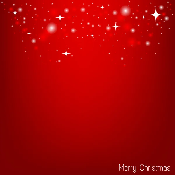 Papier peint de Noël vectoriel rouge. Illustration vectorielle pour christma — Image vectorielle