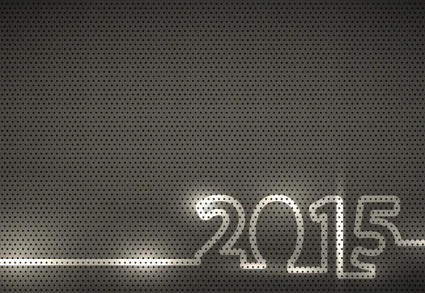 2015 metal doku arka plan, vektör çizim — Stok Vektör