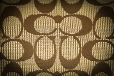 November 2014: the logo background of the brand cloth bags 