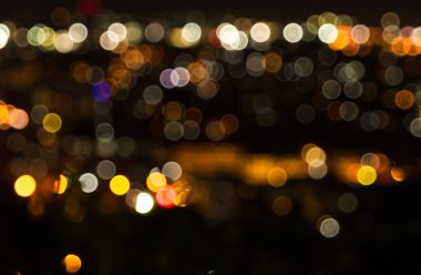 Bokeh altın renkli arka plan. 