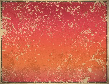 pink and red sun rise vintage background illustration, v