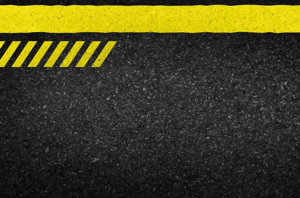 Danger arrows on asphalt texture. illustration — Stock fotografie