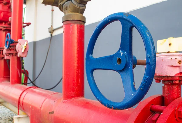 Water sprinkler and fire fighting system — Stock Image Water sprinkler and fire fighting system Royalty Free Stock Photos