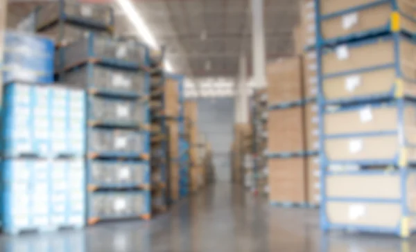 Factory warehouse for appearance blur — Stock Photo, Image