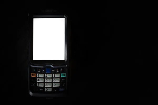 Scanner di codici a barre Bluetooth per buio — Foto Stock