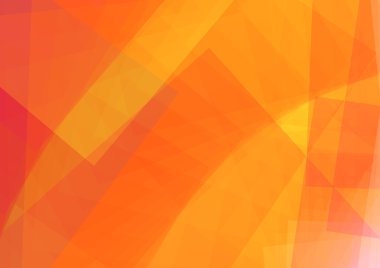 Abstract orange illustration with Rectangle illustration