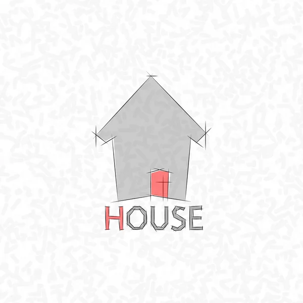 Home icon for concept — Stock Photo, Image