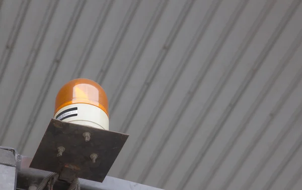 Emergency light on Forklift — Stock Photo, Image