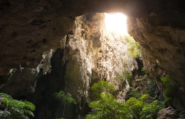 büyüleyici tropikal dağ mağarada, sam ROI yot, Tayland