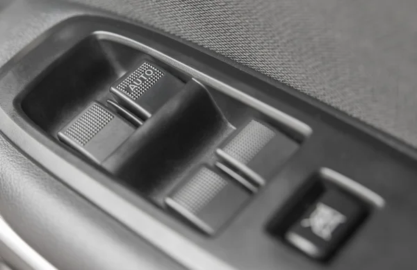 Background of car lock unlock buttons and window buttons. — Stock Photo, Image