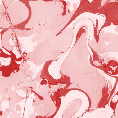 Boya desenli kırmızı mermer arkaplan