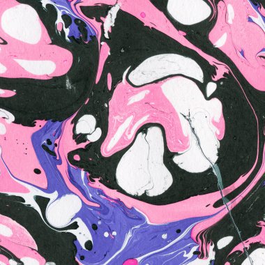 mermer arkaplan boya sıçrama deseni ile