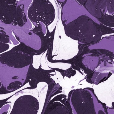 boya desenli mor mermer arkaplan