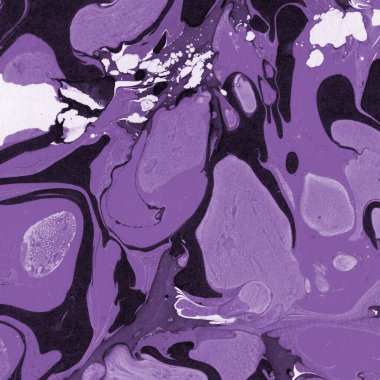 boya desenli mor mermer arkaplan