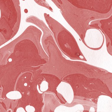 Boya desenli kırmızı mermer arkaplan