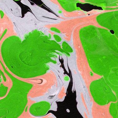 mermer arkaplan boya sıçrama deseni ile