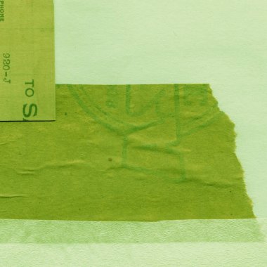 Çeşitli kağıtların kolajı, renkli soyut arkaplan  