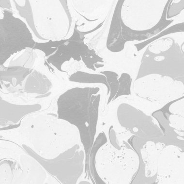 Gümüş mermer arka planda boya sıçramış desen