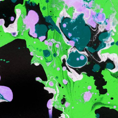 mermer arkaplan boya sıçrama deseni ile