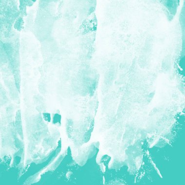 Beyaz kağıt arka planda renkli mürekkep ve suluboya doku. Gradyan boya darbeleri ve kalsiyum kaybı etkisi. El boyaması gouache soyut görüntü. Tuvali dağıt..