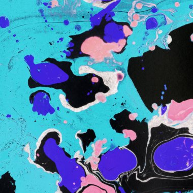 mermer arkaplan boya sıçrama deseni ile