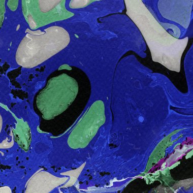 mermer arkaplan boya sıçrama deseni ile