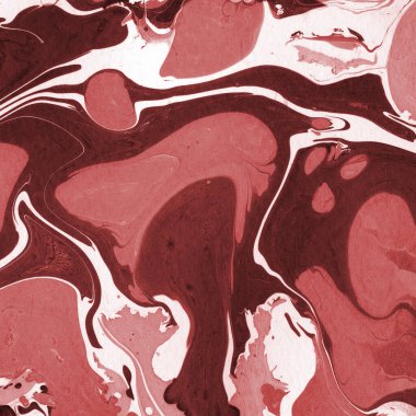 Boya desenli kırmızı mermer arkaplan