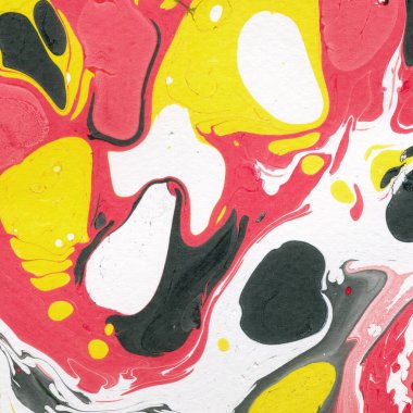 mermer arkaplan boya sıçrama deseni ile