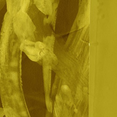 Çeşitli kağıtların kolajı, renkli soyut arkaplan  