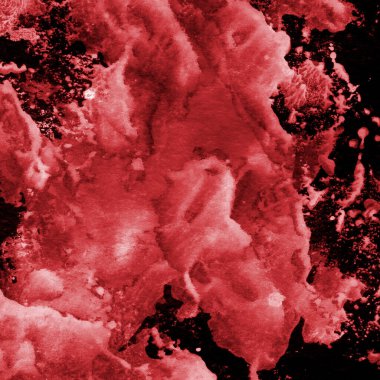 Beyaz kağıt arka planda renkli mürekkep ve suluboya doku. Gradyan boya darbeleri ve kalsiyum kaybı etkisi. El boyaması gouache soyut görüntü. Tuvali dağıt..