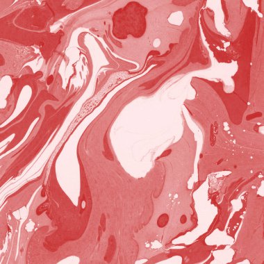 Boya desenli kırmızı mermer arkaplan