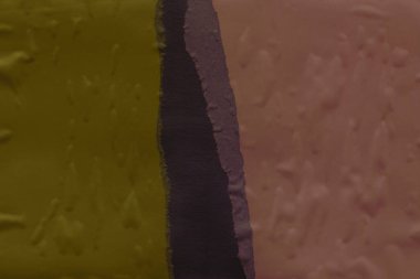 Çeşitli kağıtların kolajı, renkli soyut arkaplan  