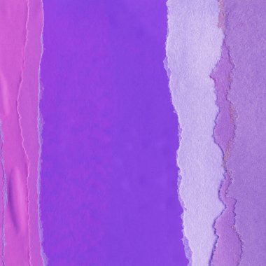 Çeşitli kağıtların kolajı, renkli soyut arkaplan  