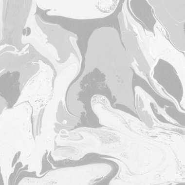 Gümüş mermer arka planda boya sıçramış desen