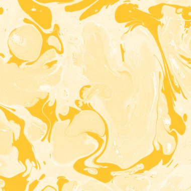 Sarı mermer arkaplan boya sıçrama deseni ile
