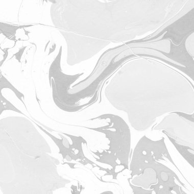 Gümüş mermer arka planda boya sıçramış desen