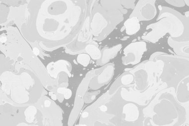Gümüş mermer arka planda boya sıçramış desen