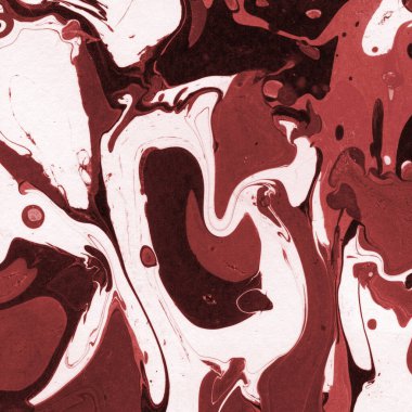 Boya desenli kırmızı mermer arkaplan