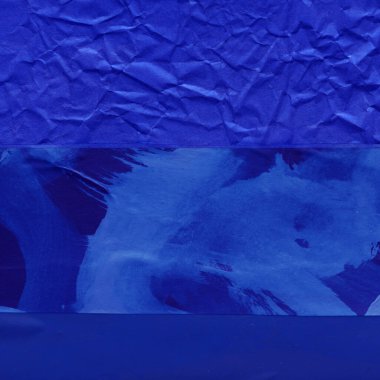 Çeşitli kağıtların kolajı, renkli soyut arkaplan  