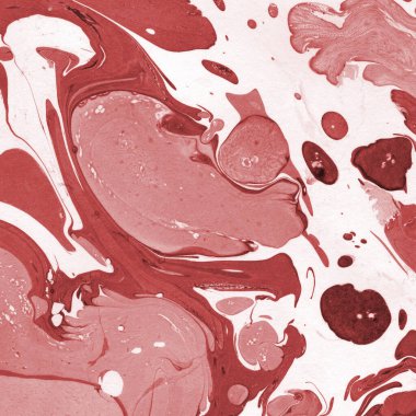 Boya desenli kırmızı mermer arkaplan