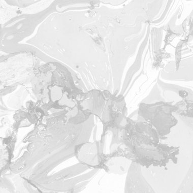 Gümüş mermer arka planda boya sıçramış desen