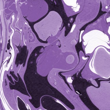 boya desenli mor mermer arkaplan