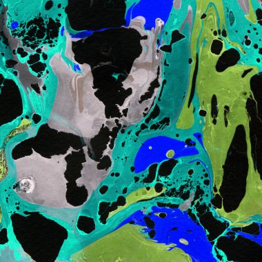 mermer arkaplan boya sıçrama deseni ile