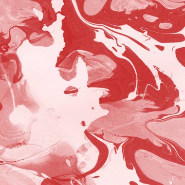 Boya desenli kırmızı mermer arkaplan