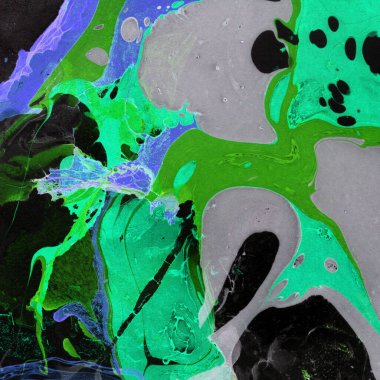 mermer arkaplan boya sıçrama deseni ile